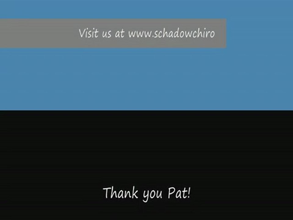 Anoka CoonRapids Chiropractor- Testimonial