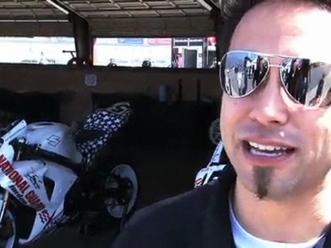 AMA Superbike Riders Aaron Yates and Jake Zemke