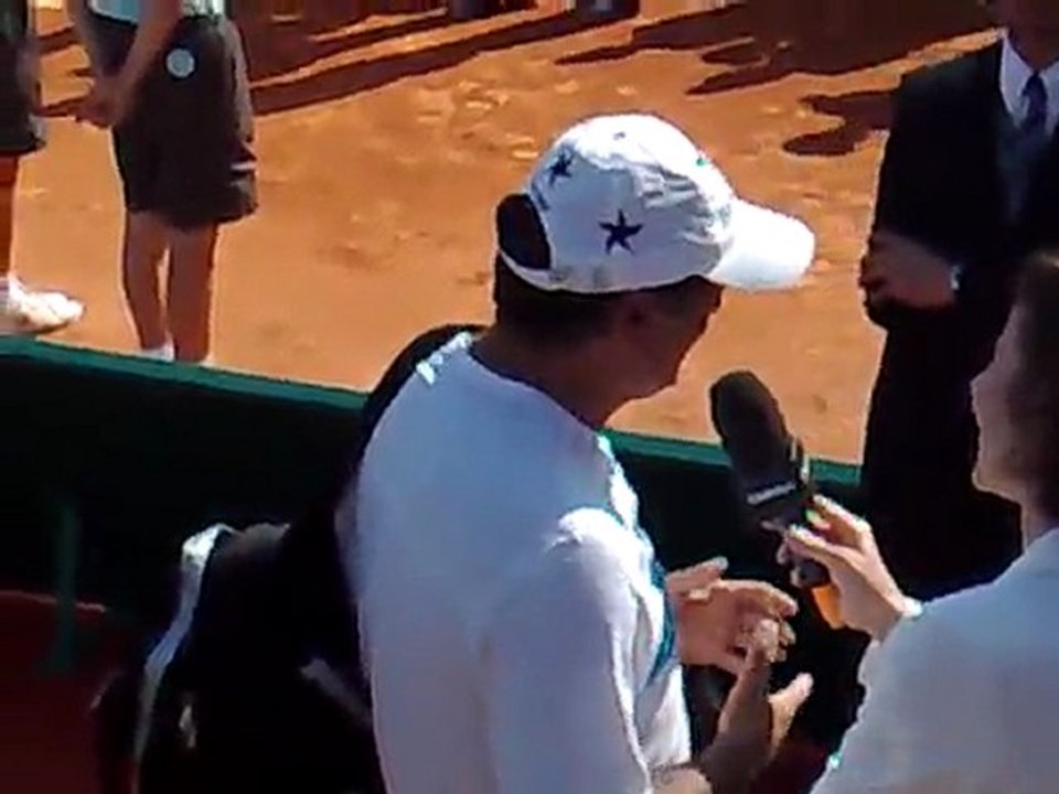 Rolex Masters à Monté Carlo Monaco Interview Toni Nadal