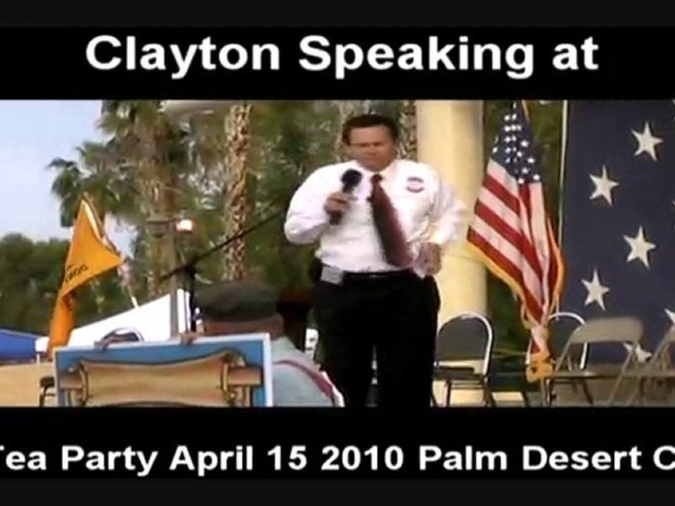 Constitutional Candidate Speaks at Tea Party Rally