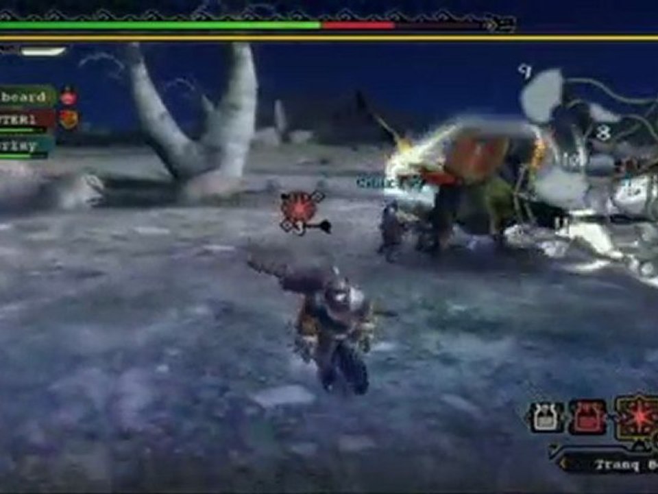 Monster Hunter Tri - Giant Monster Gameplay Part I
