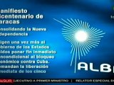 Declaración final de novena cumbre de la ALBA