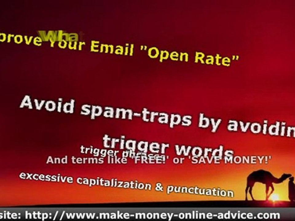 Avoiding Spam Filters