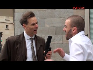 Gaulthier de Crépy interviewe un SDF. gaulthierchante@gmail.com
