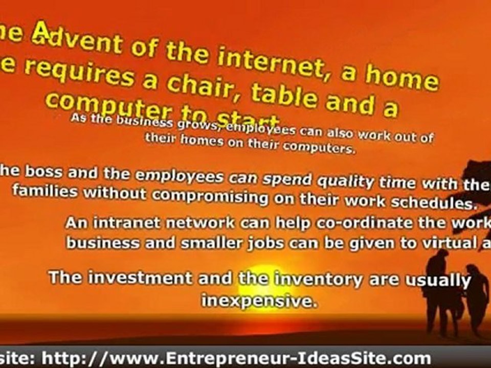 Important Advantages For A Home Business