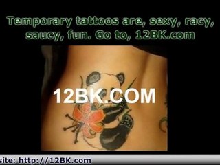 Temporary Tattoos Was-Off Easily