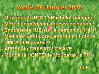 LLP - actus du 06/01/10