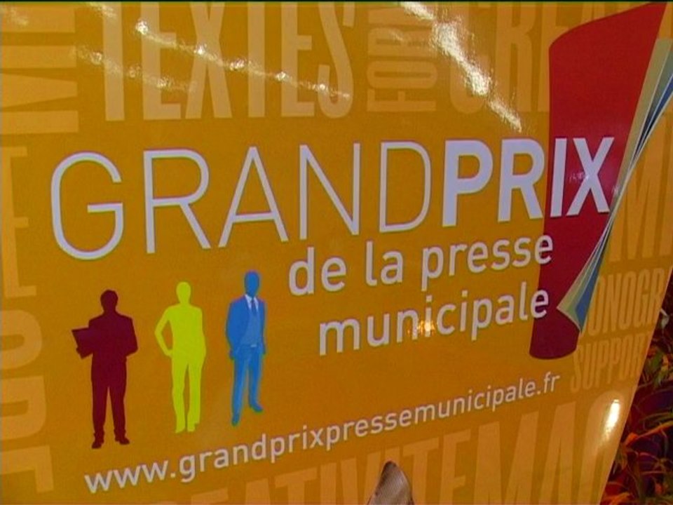 Remise du Grand Prix de la presse municipale