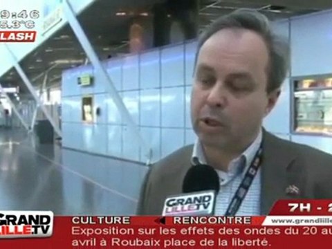 L'aéroport de Lesquin‎ est toujours fermé (Lille)