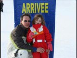 Premier ski pour Cassandra à Avoriaz