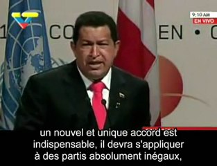Hugo Chavez  - Copenhagen  16 Déc 2009 - VoSTFR- 2 / 3