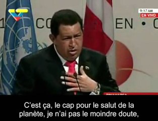 Hugo Chavez  - Copenhagen  16 Déc 2009 - VoSTFR- 3 / 3