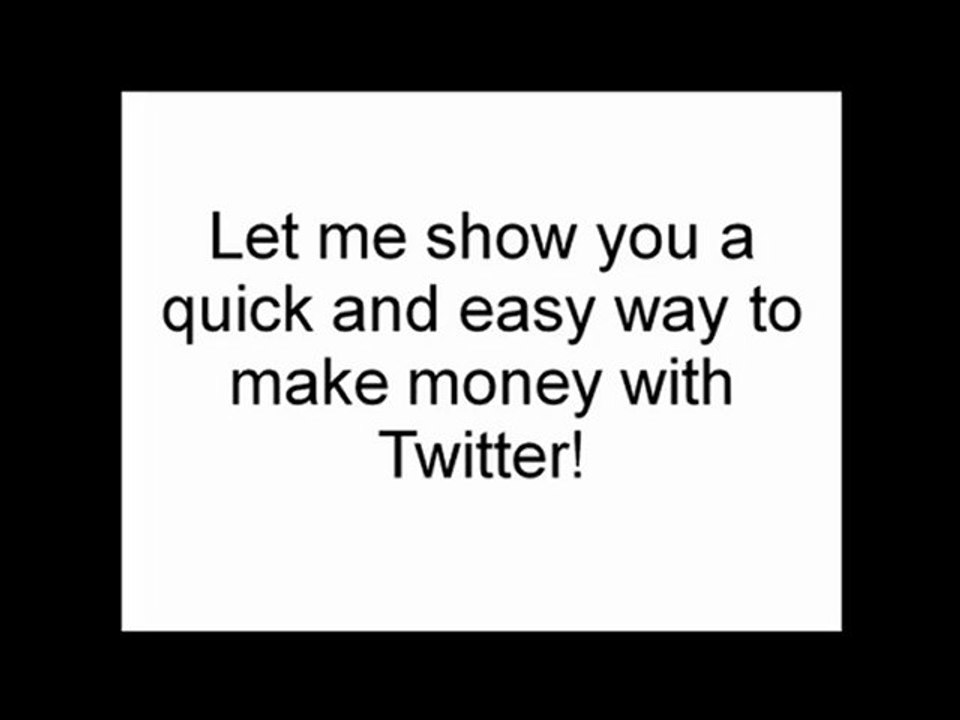 Marketing using twitter