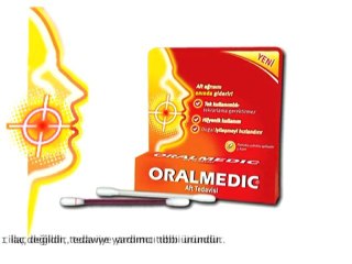 Ağzınızda yara varsa anında çözüm: ORALMEDIC