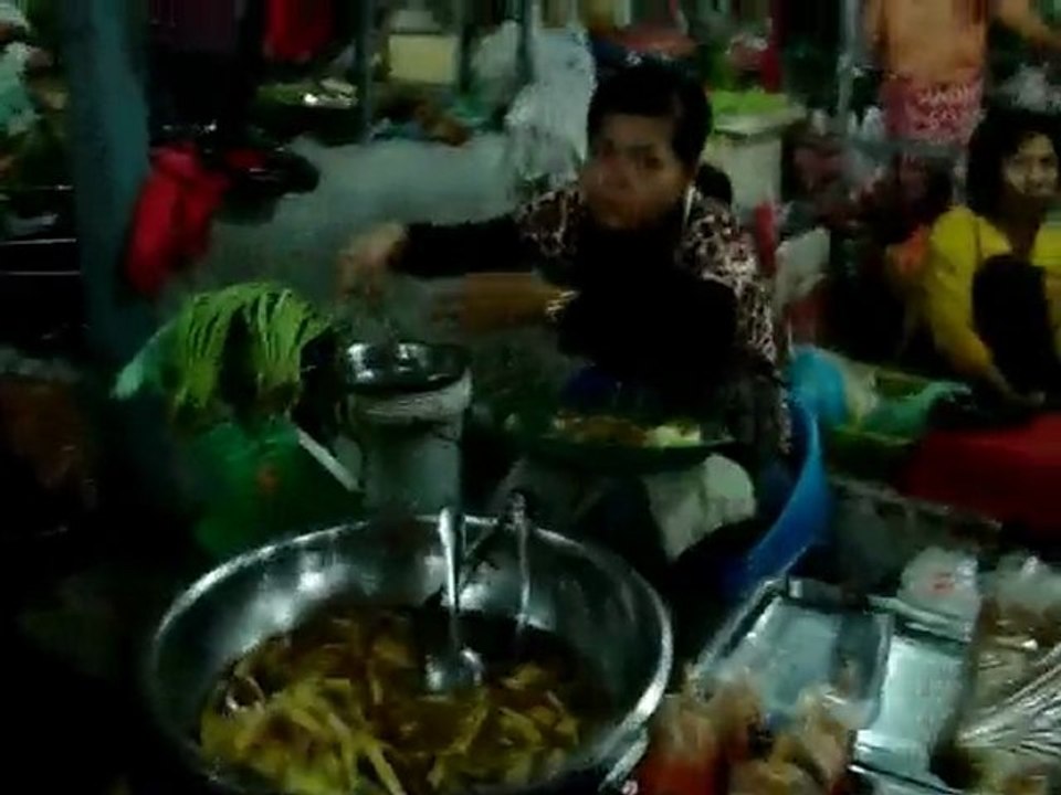 Marché de Sihanoukville - Cambodge 2010