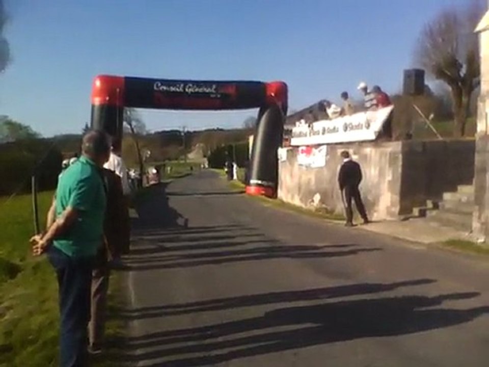 Arrivée d' Eyliac Jean Mespoulede & Maxime Martin