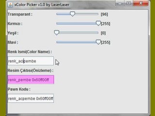 xColor Picker Kullanım Videosu