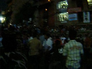 Bisket jatra a Bakhtapur : le chariot!