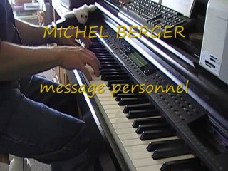 MICHEL BERGER "MESSAGE PERSONNEL"