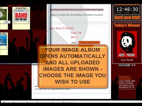 Free indie band merchandise shop for bands