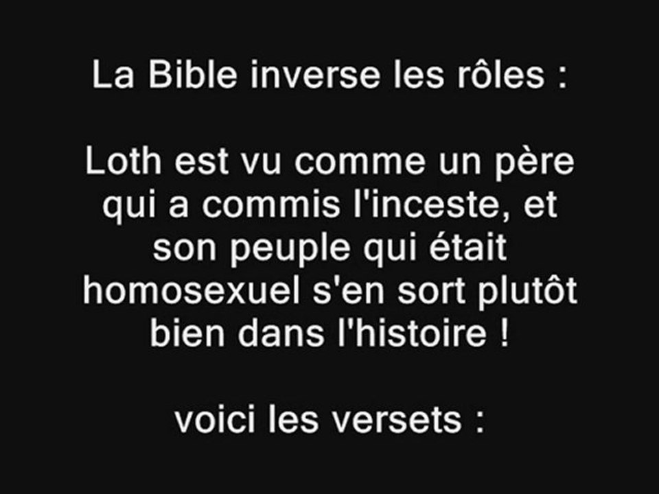 La Bible Sainte ou pas ?