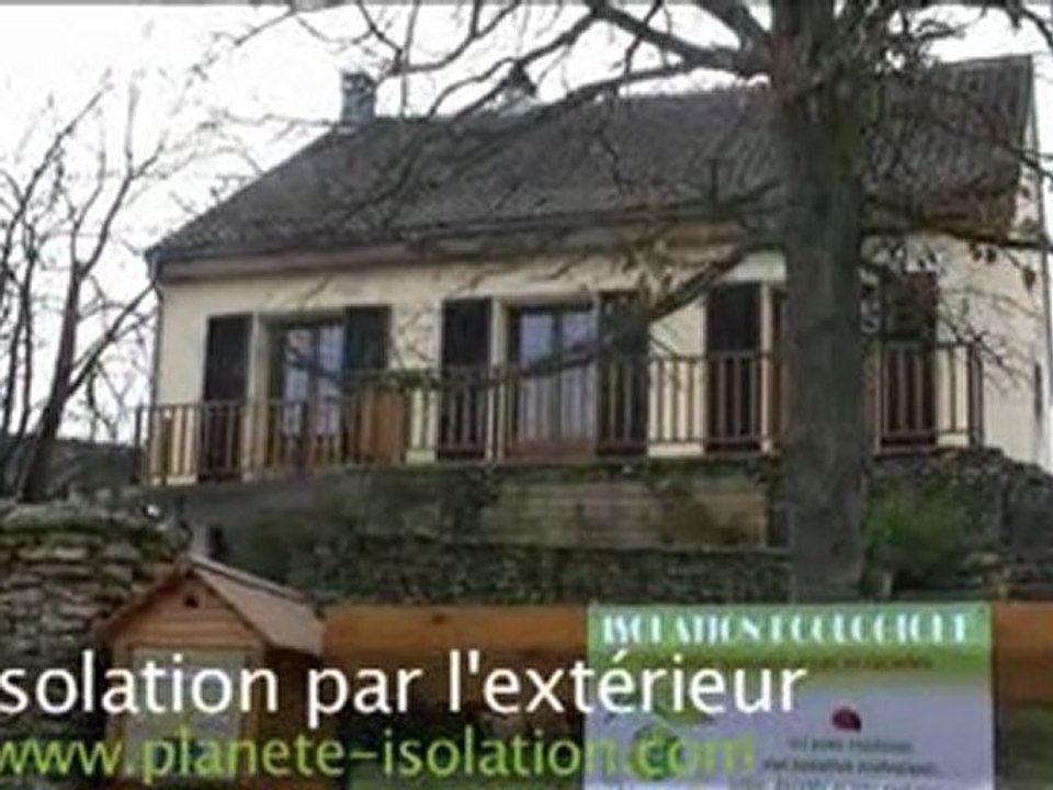 ouate de cellulose isolation facade isolation murs