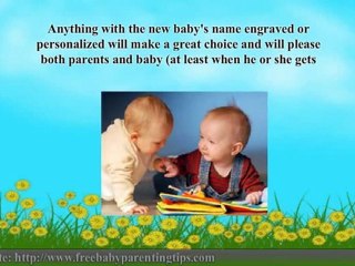 Choosing a Personalized Baby Gift