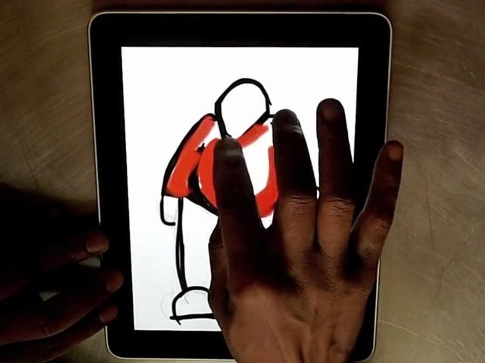 SketchBook sur iPad