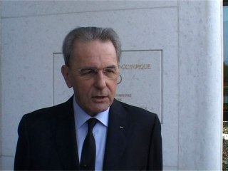 Décès de Samaranch: réaction du président du CIO Jacques Rogge