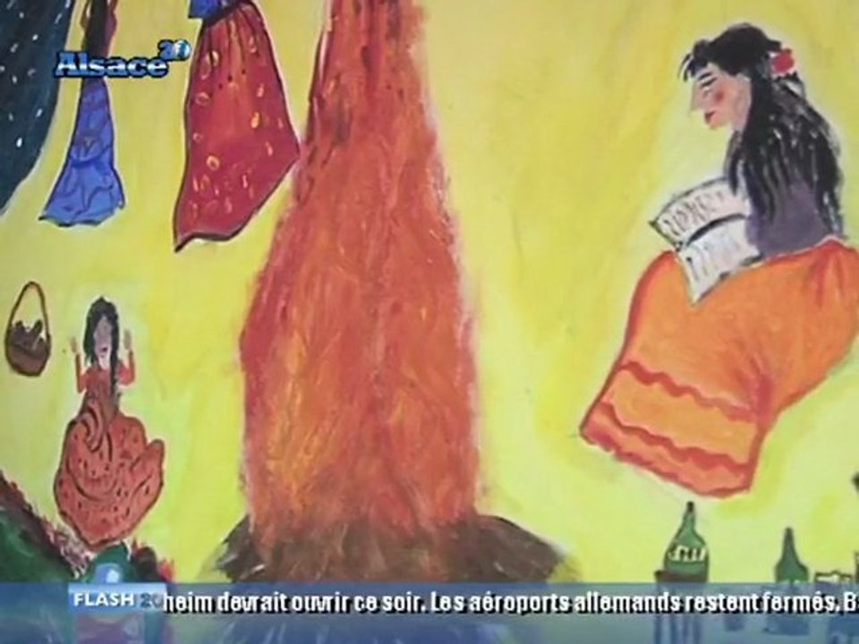 Des tsiganes à l'école primaire (Alsace)