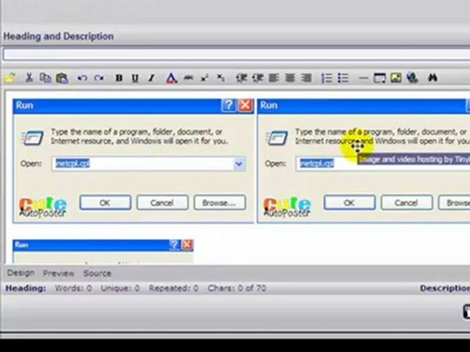 Craigslist - Cute Auto Poster - HTML Editor