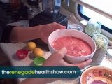 Low Fat Raw Food Recipe Raspberry Vinaigrette Salad #552