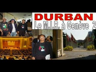 C. DUHAMEL pour le MIR à Genève en 2009 DURBAN II ONU