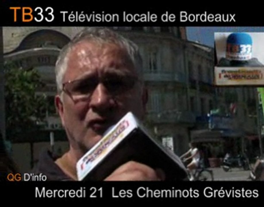 Les cheminots Grévistes 13 jours de Gréve