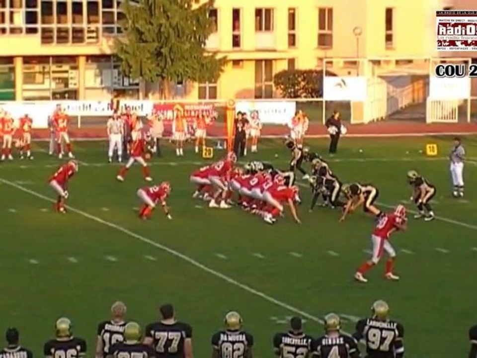 EFAFCUP COUGARS VS CRUSADEUR 2EME MITEMPS