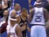 Tim Duncan delivers 25 points and grabs 17 rebounds to seal