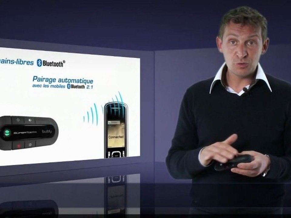 L'EXPERT : Le SuperTooth BUDDY, le Kit mains libres auto.