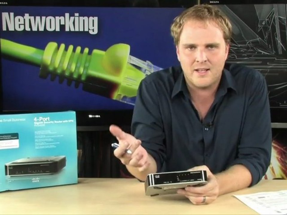 Cisco RVS4000 4-port Gigabit Security Router