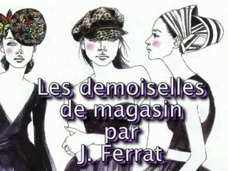 Les demoiselles de magasin par Jean Ferrat
