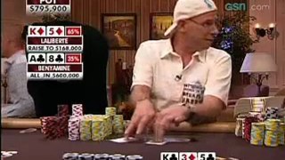 Texas Holdem Poker 1.2 million pot surprise