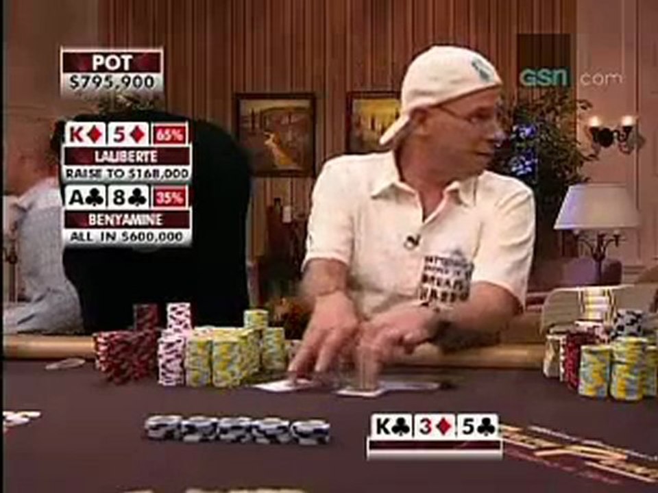 Texas Holdem Poker 1.2 million pot surprise