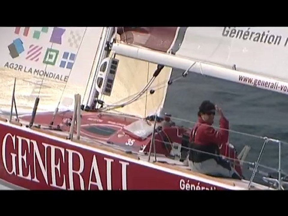 Transat AG2R LA MONDIALE interview Le CAM LUNEVEN - GENERALI