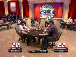 Heads-Up Poker Championship 2010 Ep2 - 4 cardplayertube.com