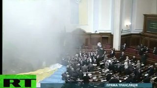 Bagarre parlement ukrainien