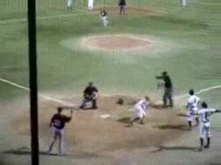 Kownacki leaps over the catcher