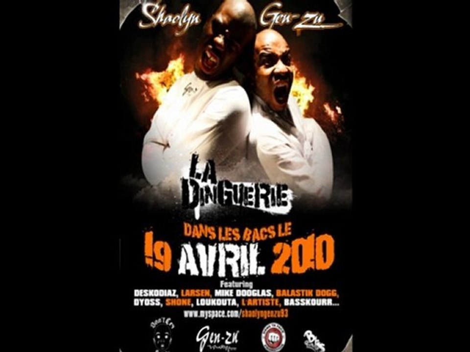 SHAOLYN GEN ZU "LA DINGUERIE" SUR GENERATIONS 88.2FM (part1)