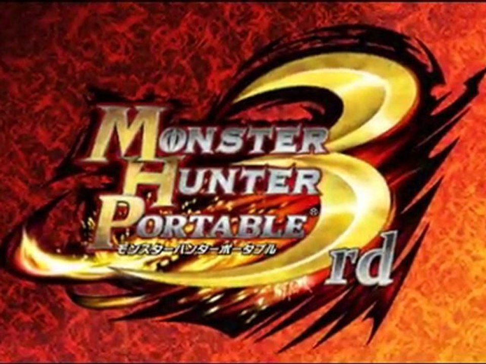 MONSTER HUNTER PORTABLE 3rd PV1 PSP