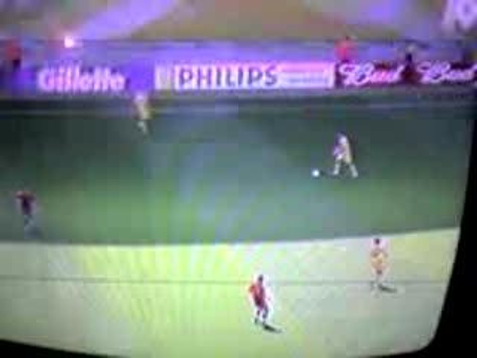 match Ukraine-Espagn, 10éme minute