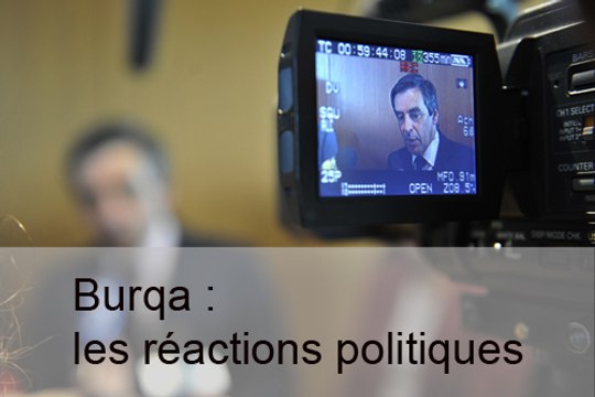 Burqa : les réactions politiques