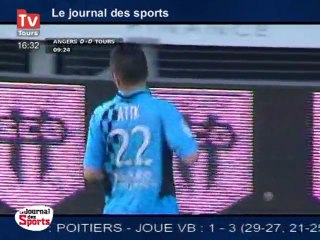 Tours triomphe d'Angers (Foot D2)